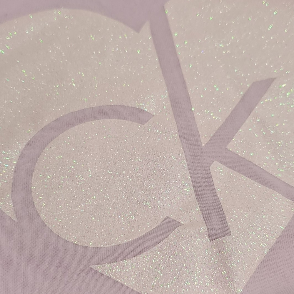 Calvin Klein Crop Top T-Shirt - Picture 3 of 5
